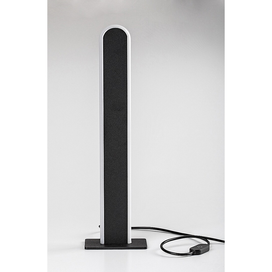 Rabalux - Επιτραπέζια λάμπα dimming LED LED/15W/230V 3000/4000K μαύρο