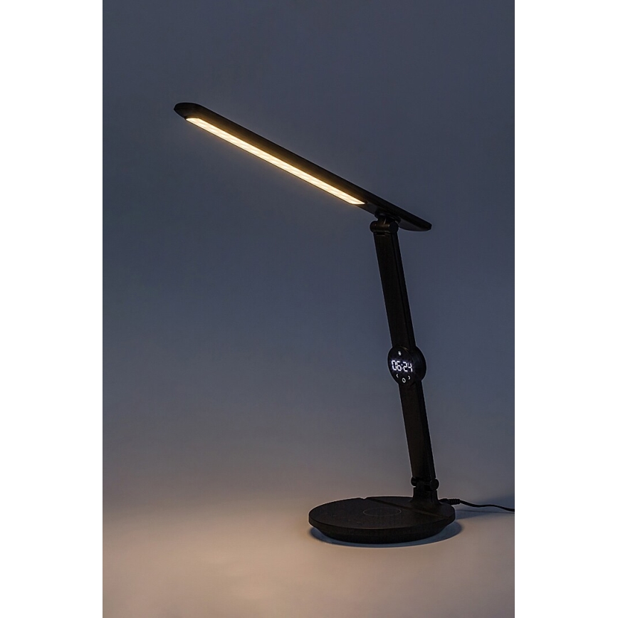 Rabalux - Επιτραπέζια λάμπα αφής dimming LED με ένα display LED/9W/230V 3000/4000/6500K