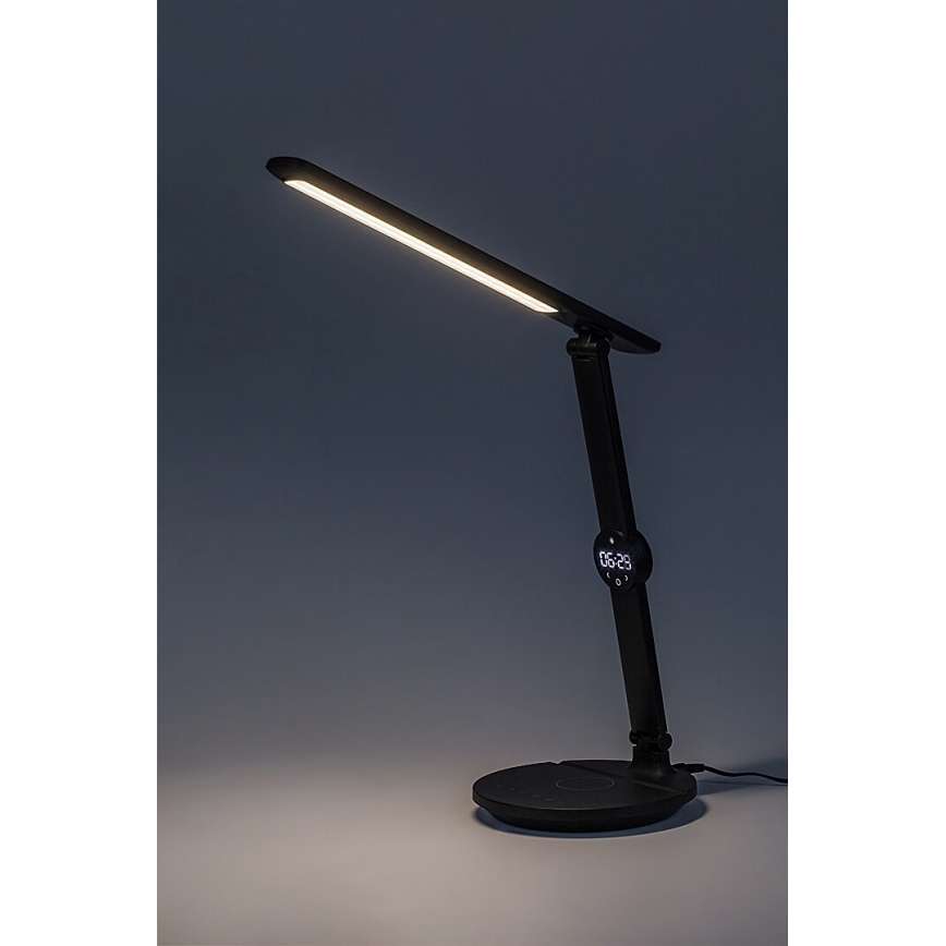 Rabalux - Επιτραπέζια λάμπα αφής dimming LED με ένα display LED/9W/230V 3000/4000/6500K