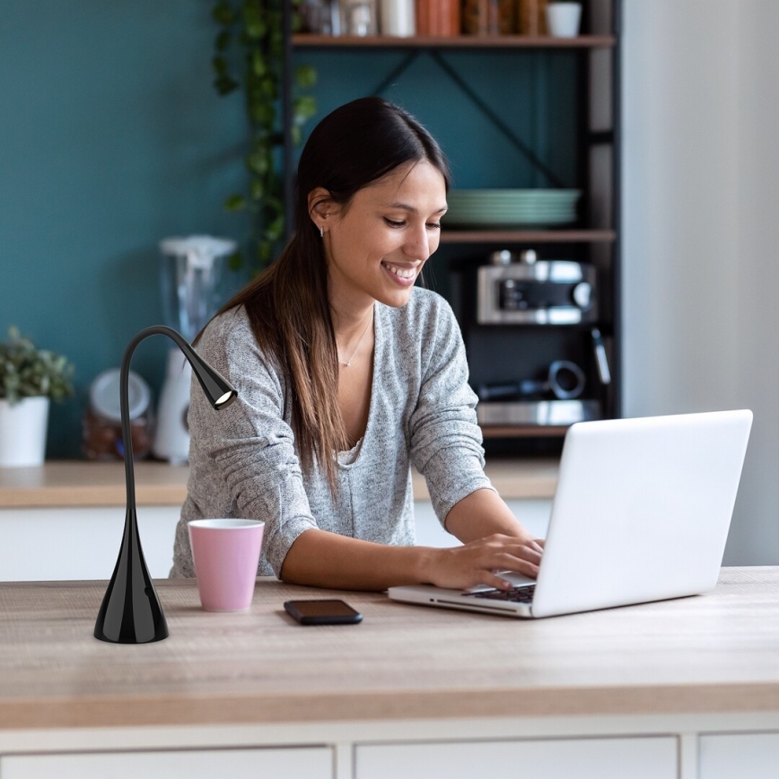 Rabalux - Επιτραπέζια λάμπα αφής dimming LED LED/4W/230V 3000K μαύρο