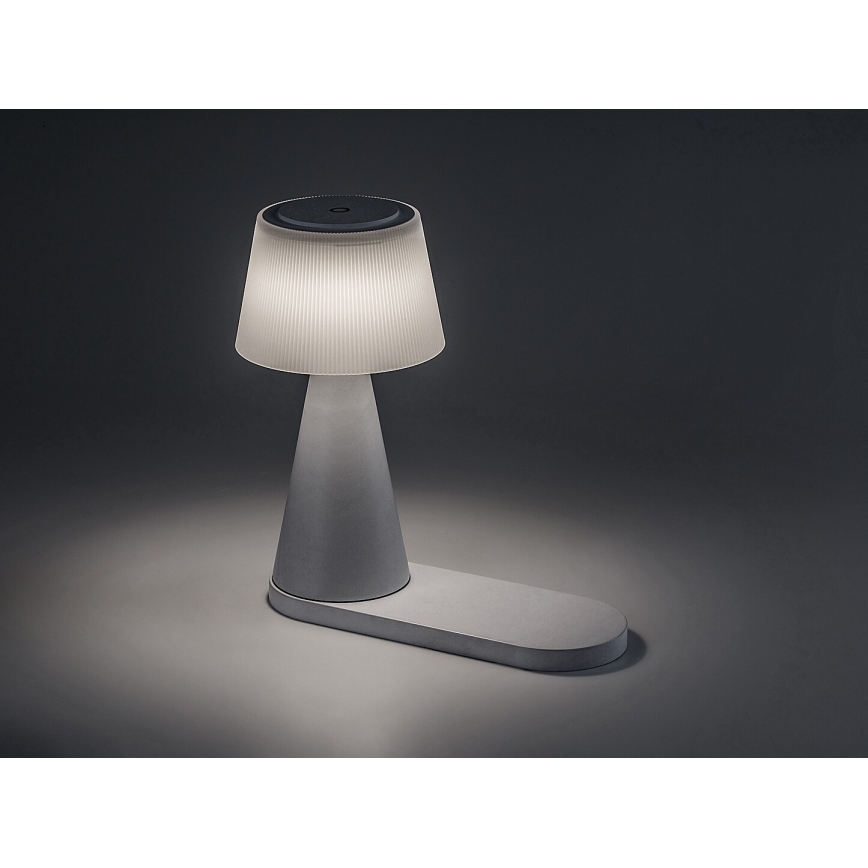 Rabalux - LED Dimmable επαναφορτιζόμενο επιτραπέζιο φωτιστικό	 με ασύρματη φόρτιση LED/5W/5V 3000/4000/5000K
