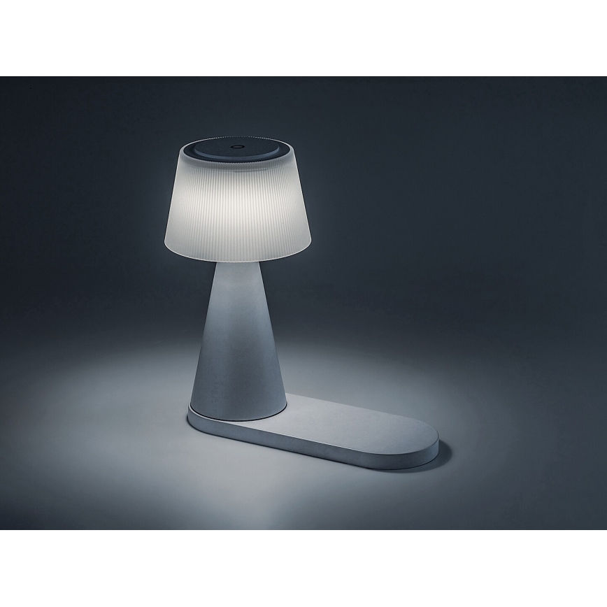 Rabalux - LED Dimmable επαναφορτιζόμενο επιτραπέζιο φωτιστικό	 με ασύρματη φόρτιση LED/5W/5V 3000/4000/5000K