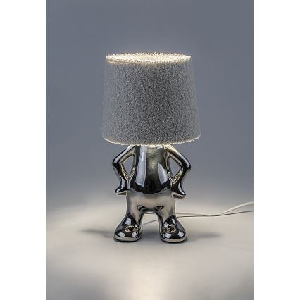 Rabalux - Eπιτραπέζιο φωτιστικό 1xE14/40W/230V γυαλιστερό χρώμιο