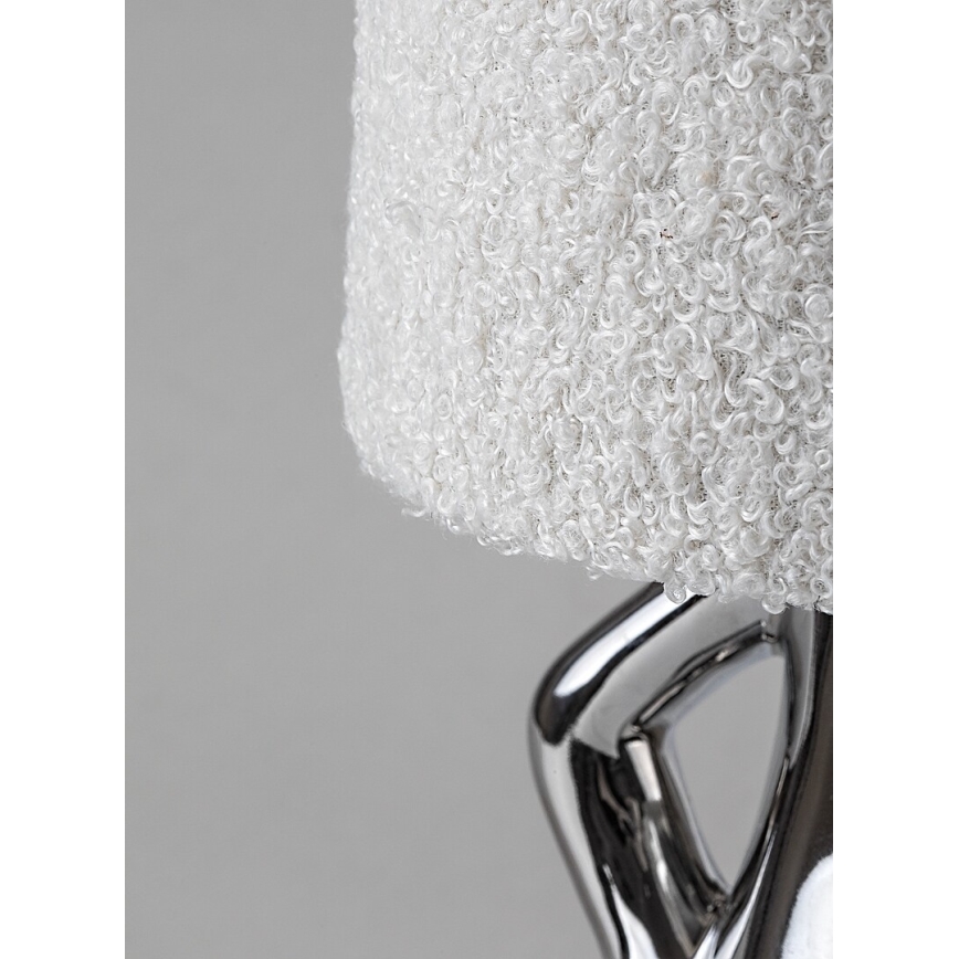 Rabalux - Eπιτραπέζιο φωτιστικό 1xE14/40W/230V γυαλιστερό χρώμιο