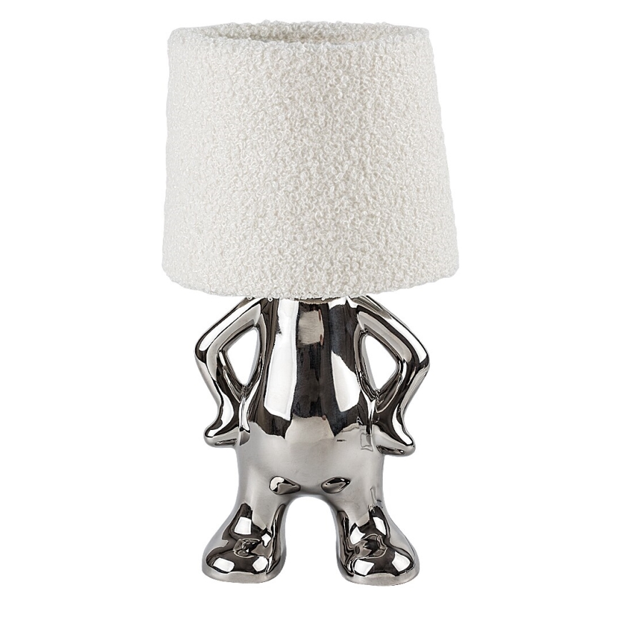 Rabalux - Eπιτραπέζιο φωτιστικό 1xE14/40W/230V γυαλιστερό χρώμιο