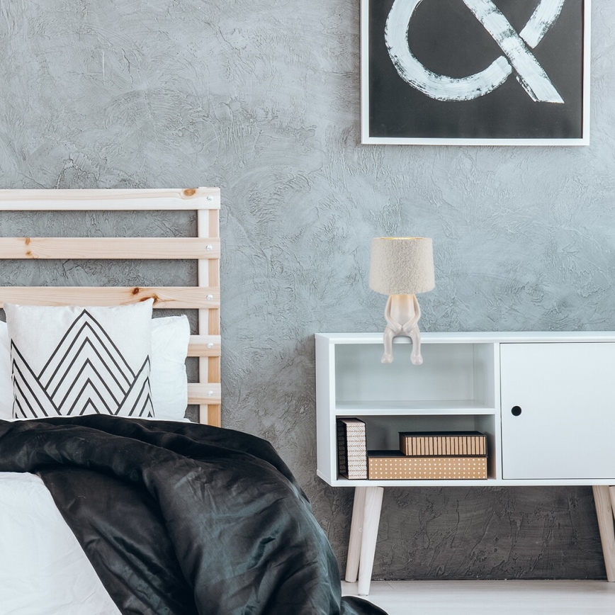 Rabalux - Eπιτραπέζιο φωτιστικό 1xE14/40W/230V λευκό