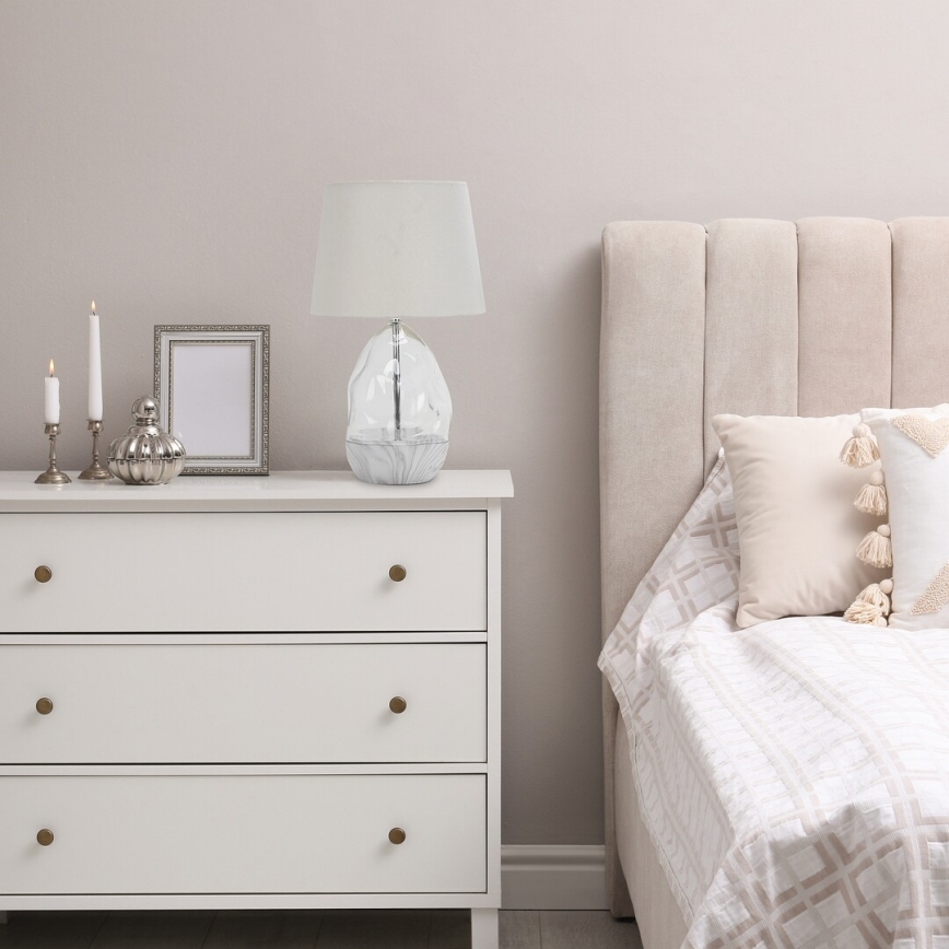 Rabalux - Eπιτραπέζιο φωτιστικό 1xE27/40W/230V λευκό