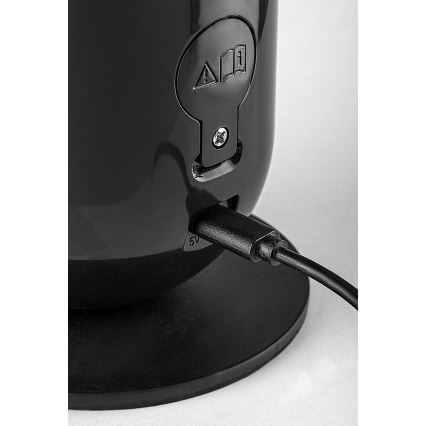 Rabalux - LED RGB Eπιτραπέζιο φωτιστικό  LED/5W/230V μαύρο