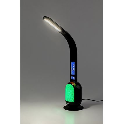 Rabalux - LED RGB Eπιτραπέζιο φωτιστικό  LED/5W/230V μαύρο