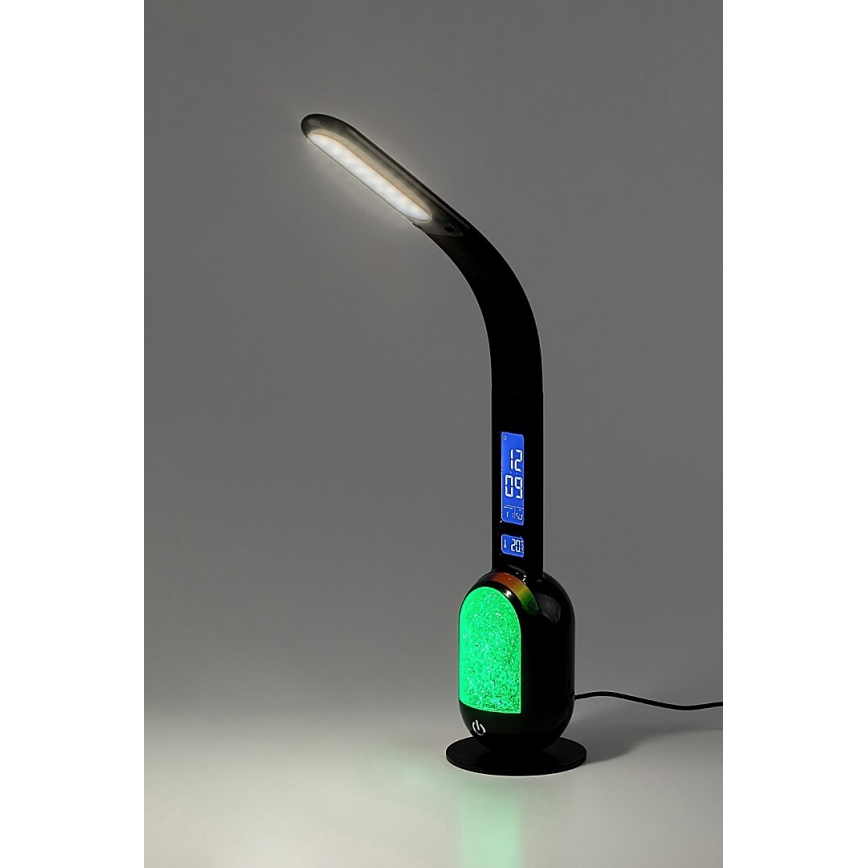 Rabalux - LED RGB Eπιτραπέζιο φωτιστικό  LED/5W/230V μαύρο