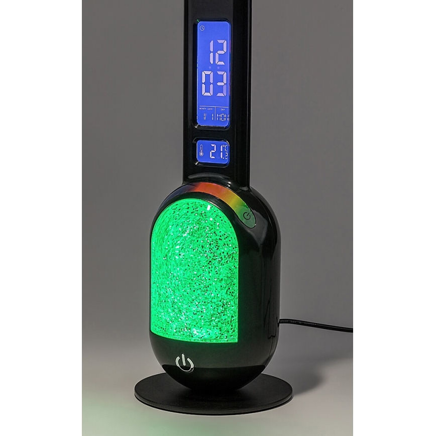 Rabalux - LED RGB Eπιτραπέζιο φωτιστικό  LED/5W/230V μαύρο