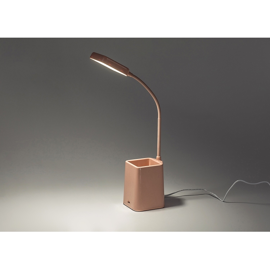 Rabalux - Επιτραπέζιο φωτιστικό LED ντιμαριζόμενο LED/6W/230V 5000K ροζ