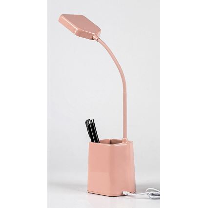 Rabalux - Επιτραπέζιο φωτιστικό LED ντιμαριζόμενο LED/6W/230V 5000K ροζ
