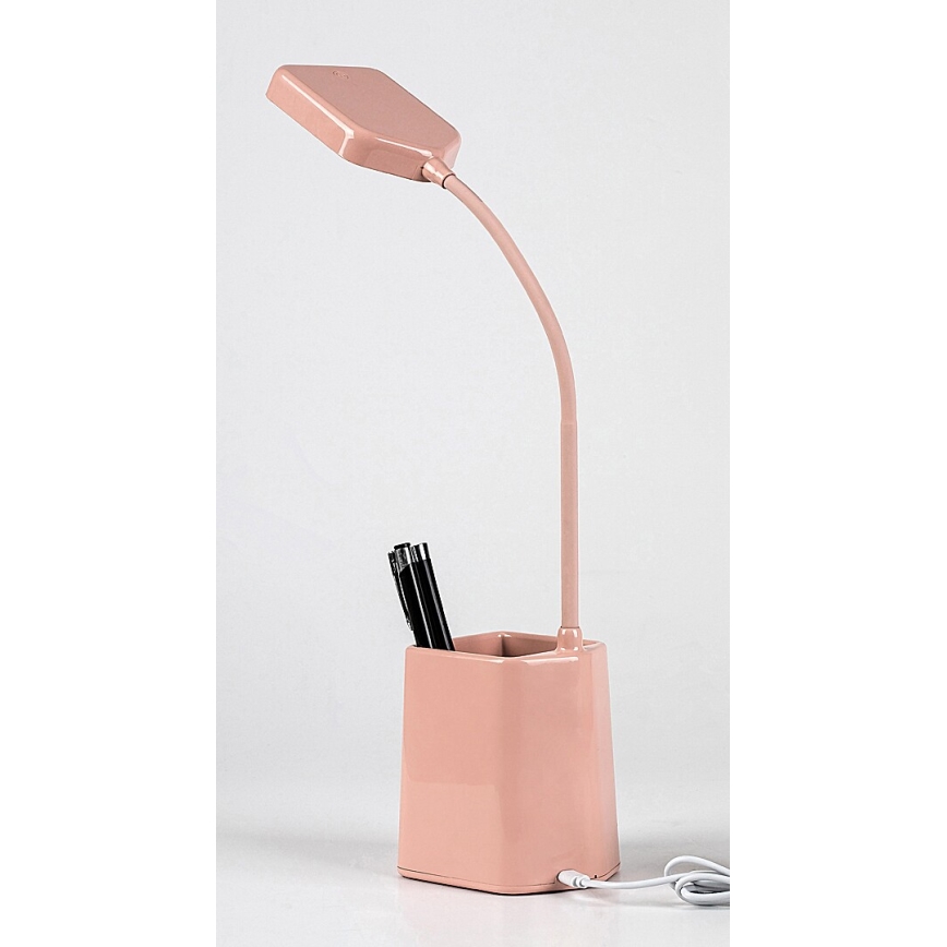 Rabalux - Επιτραπέζιο φωτιστικό LED ντιμαριζόμενο LED/6W/230V 5000K ροζ