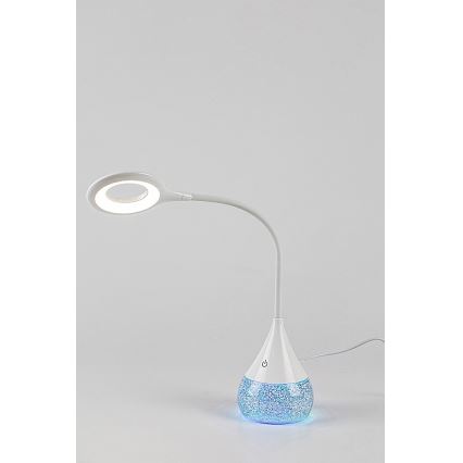 Rabalux - LED RGB Eπιτραπέζιο φωτιστικό  LED/4W/230V λευκό