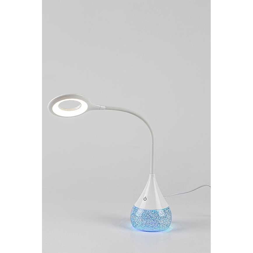 Rabalux - LED RGB Eπιτραπέζιο φωτιστικό  LED/4W/230V λευκό