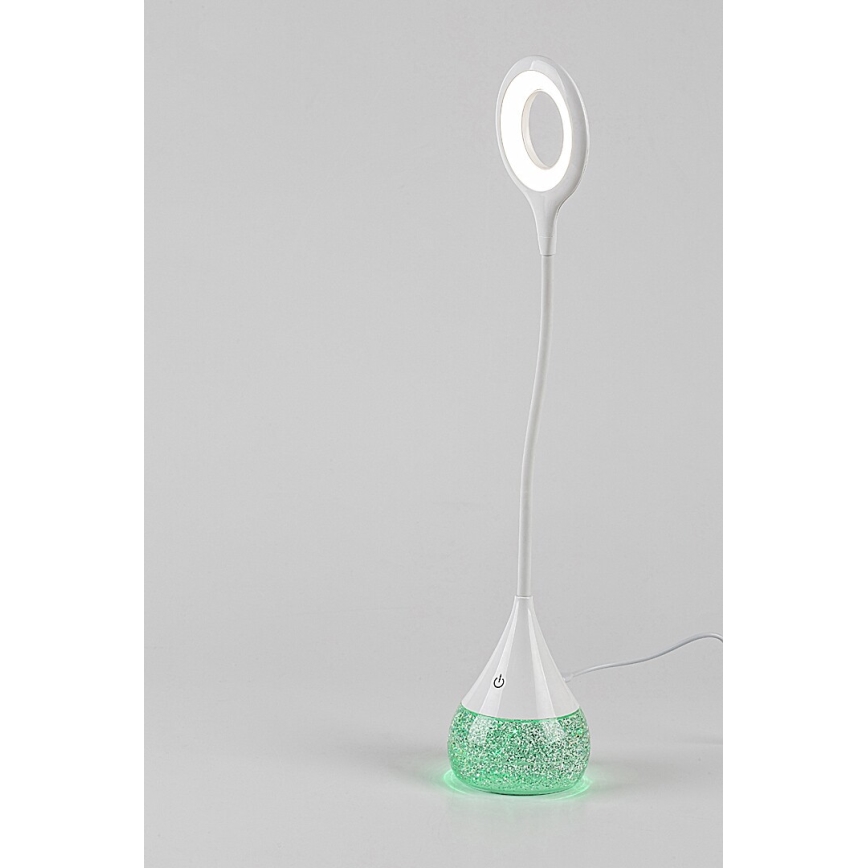 Rabalux - LED RGB Eπιτραπέζιο φωτιστικό  LED/4W/230V λευκό