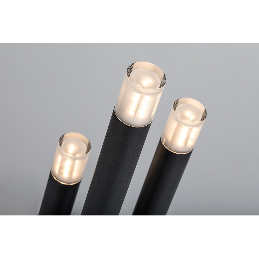 Rabalux - Eπιτραπέζιο φωτιστικό 3xG9/5W/230V μαύρο