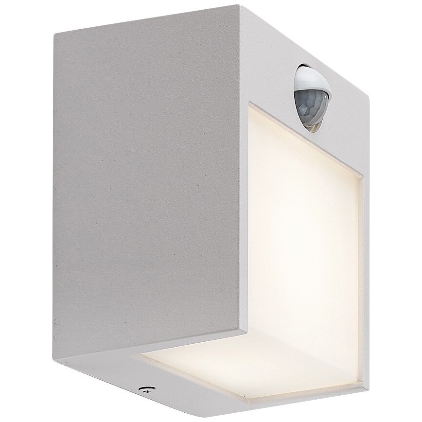 Rabalux - Εξωτερικό επιτοίχιο φωτιστικό LED με αισθητήρα LED/12W/230V λευκό IP44