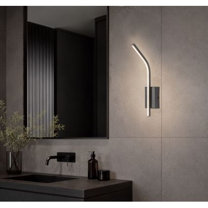 Rabalux - LED Επιτοίχιο φωτιστικό μπάνιου LED/10W/230V 4000K IP44 ανθρακί