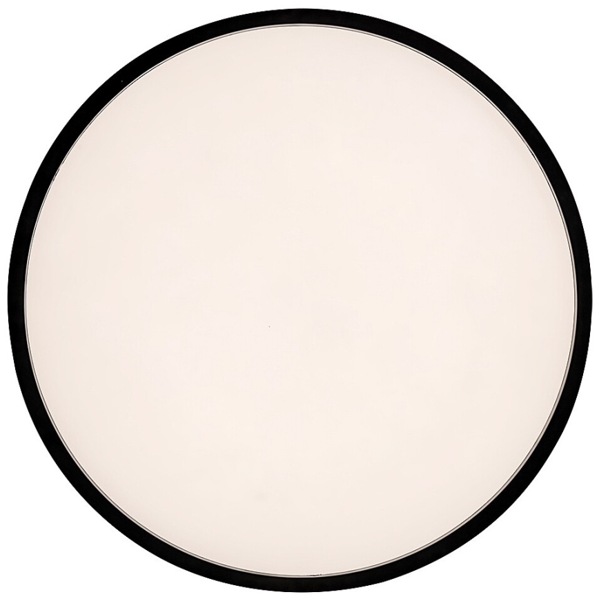 Rabalux - Φωτιστικό οροφής LED με ένα αισθητήρα LED/19W/230V IP44 4000K διάμετρος 28,5 cm μαύρο