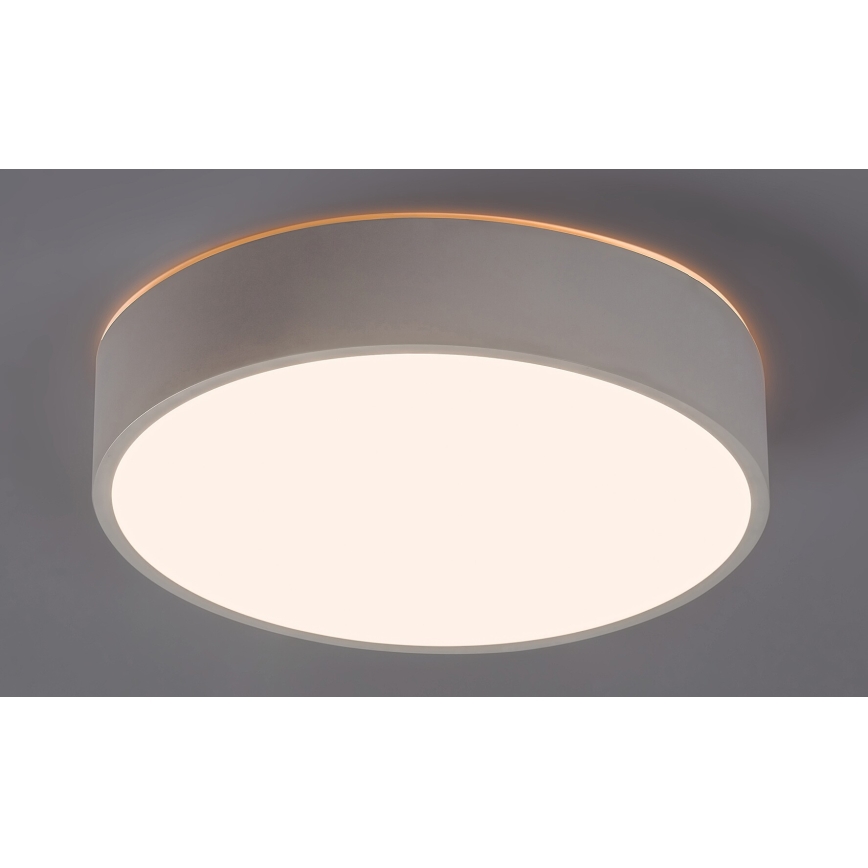 Rabalux - LED Οροφιαίο φωτιστικό με αισθητήρα LED/19W/230V IP44 4000K διάμ. 28,5 εκ. λευκό