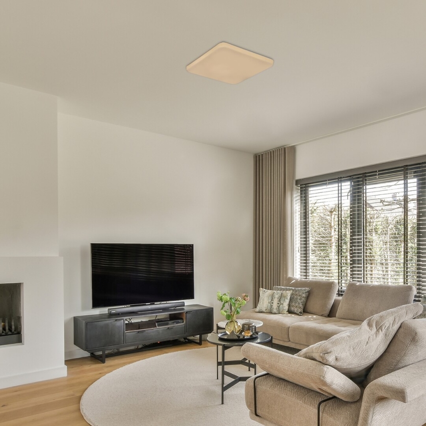 Rabalux - Φωτιστικό οροφής LED με αισθητήρα LED/12W/230V 4000K 28x28 cm