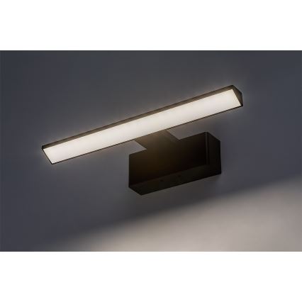 Rabalux - Φωτισμός καθρέφτη μπάνιου LED/6W/230V IP44 30 cm μαύρο