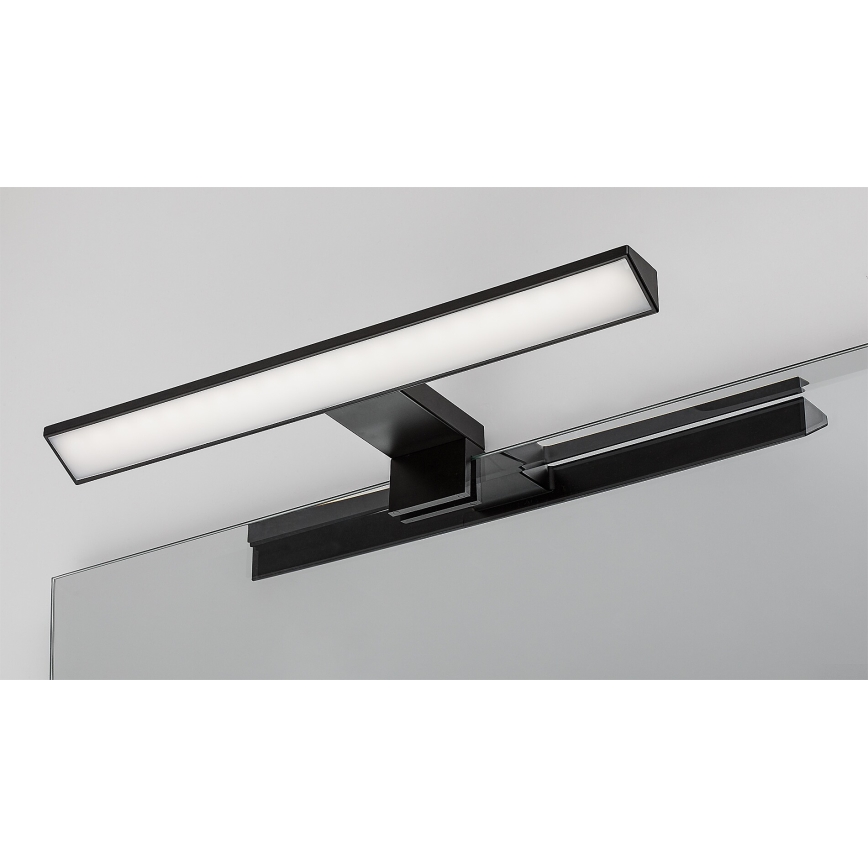 Rabalux - Φωτισμός καθρέφτη μπάνιου LED/6W/230V IP44 30 cm μαύρο