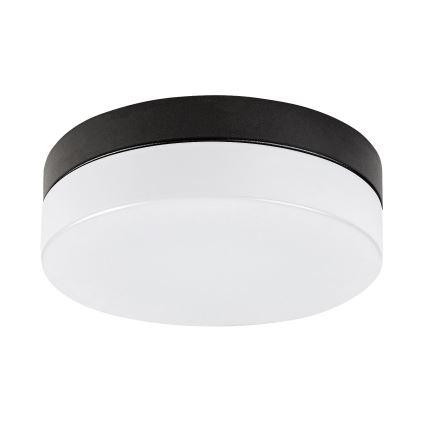 Rabalux - Φωτιστικό οροφής μπάνιου LED LED/18W/230V IP44 4000K διάμετρος 28 cm μαύρο