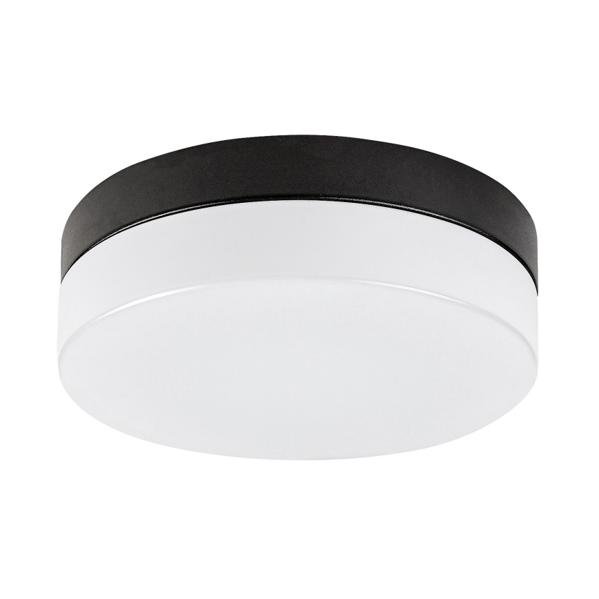 Rabalux - Φωτιστικό οροφής μπάνιου LED LED/18W/230V IP44 4000K διάμετρος 28 cm μαύρο