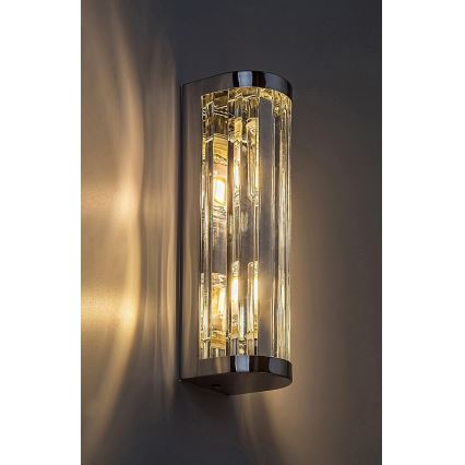 Rabalux - Επιτοίχιο φωτιστικό μπάνιου 2xG9/28W/230V IP44