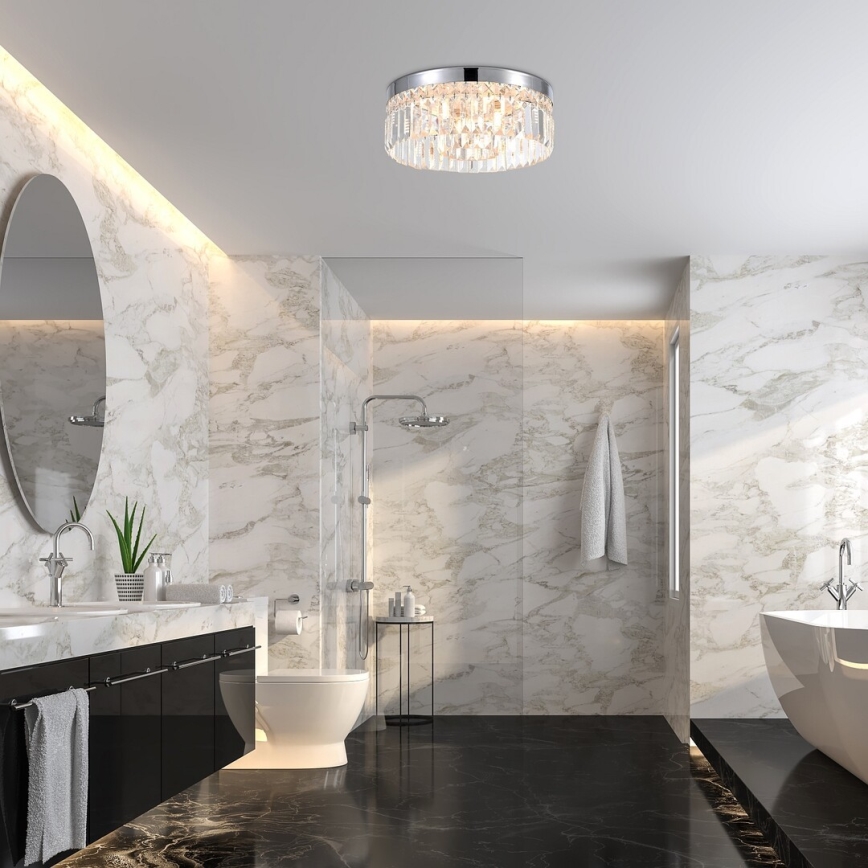 Rabalux - Φωτιστικό οροφής για μπάνιο 6xG9/28W/230V IP44 διάμ. 35 cm