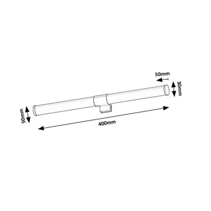 Rabalux - LED Φωτισμός καθρέφτη μπάνιου LED/6W/230V IP44 40 cm