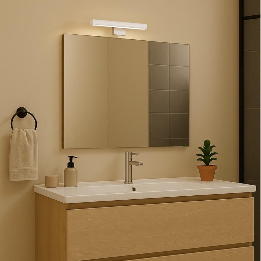 Rabalux - Φωτιστικό LED για καθρέφτη μπάνιου, 4W, 230V, IP44, 20 cm, γυαλιστερό χρώμιο