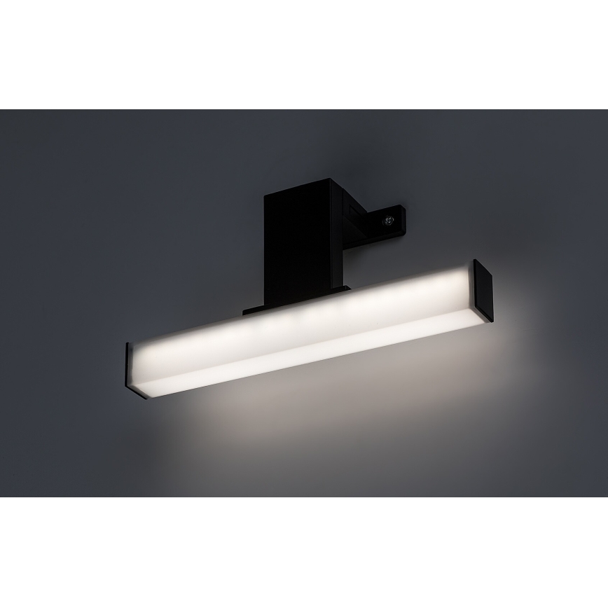 Rabalux - LED φωτισμός καθρέφτη μπάνιου LED/4W/230V IP44 20 cm μαύρο
