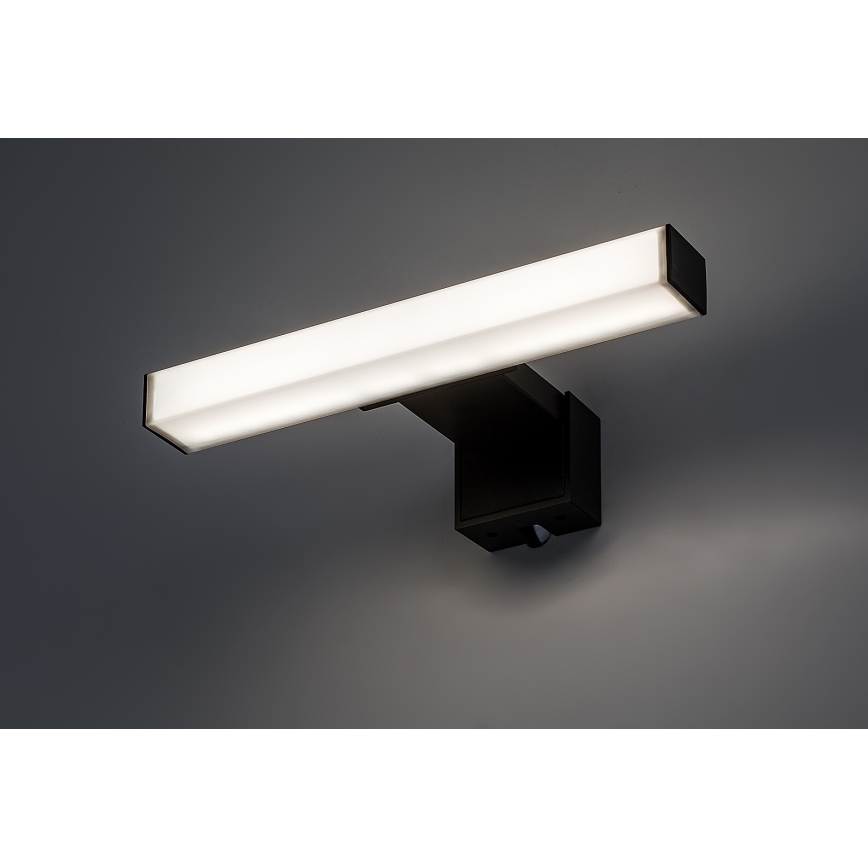 Rabalux - LED φωτισμός καθρέφτη μπάνιου LED/4W/230V IP44 20 cm μαύρο