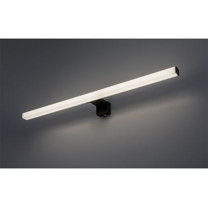 Rabalux - Φωτιστικό καθρέφτη μπάνιου LED/9W/230V IP44 60 cm μαύρο
