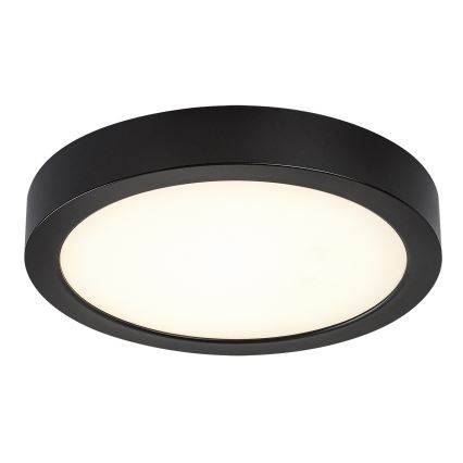 Rabalux - LED Φωτιστικό οροφής μπάνιου LED/24W/230V Ø 22 cm IP44 μαύρο