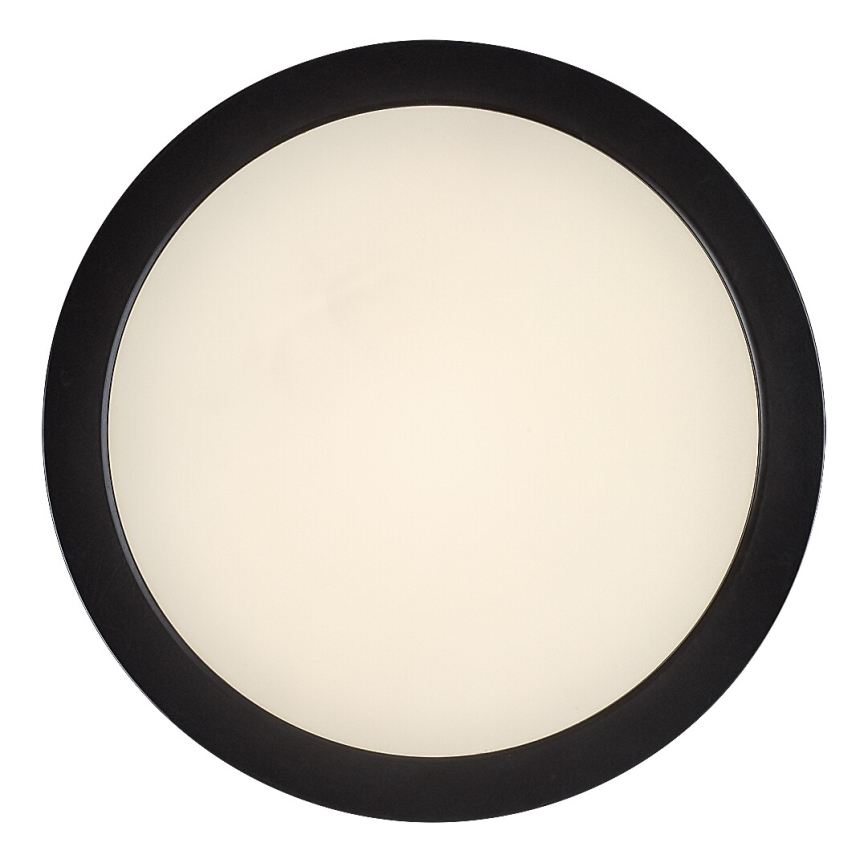 Rabalux - LED Φωτιστικό οροφής μπάνιου LED/24W/230V Ø 22 cm IP44 μαύρο