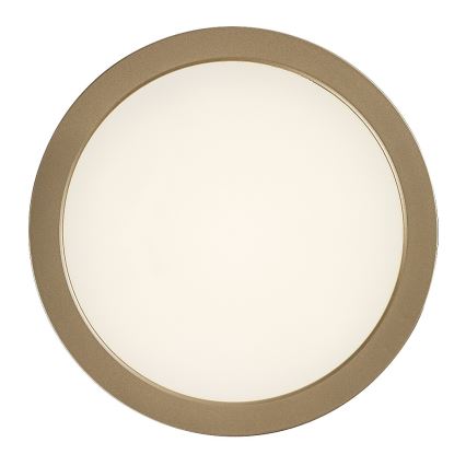 Rabalux - LED φωτιστικό οροφής για μπάνιο LED/24W/230V διάμ. 22 εκ. IP44 χρυσό