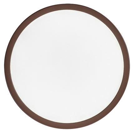 Rabalux - LED φωτιστικό οροφής για μπάνιο LED/18W/230V 3000/4000/6000K διάμ. 29 cm IP44 καφέ