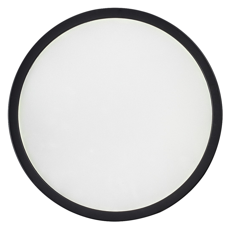 Rabalux - Φωτιστικό οροφής LED για μπάνιο LED/18W/230V 3000/4000/6000K Ø 29 cm IP44 μαύρο