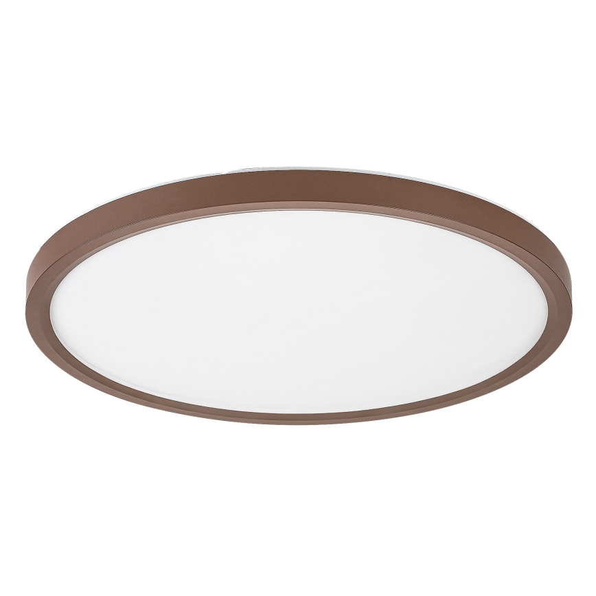 Rabalux - LED φωτιστικό οροφής μπάνιου LED/24W/230V 3000/4000/6000K διάμ. 40 cm IP44 καφέ
