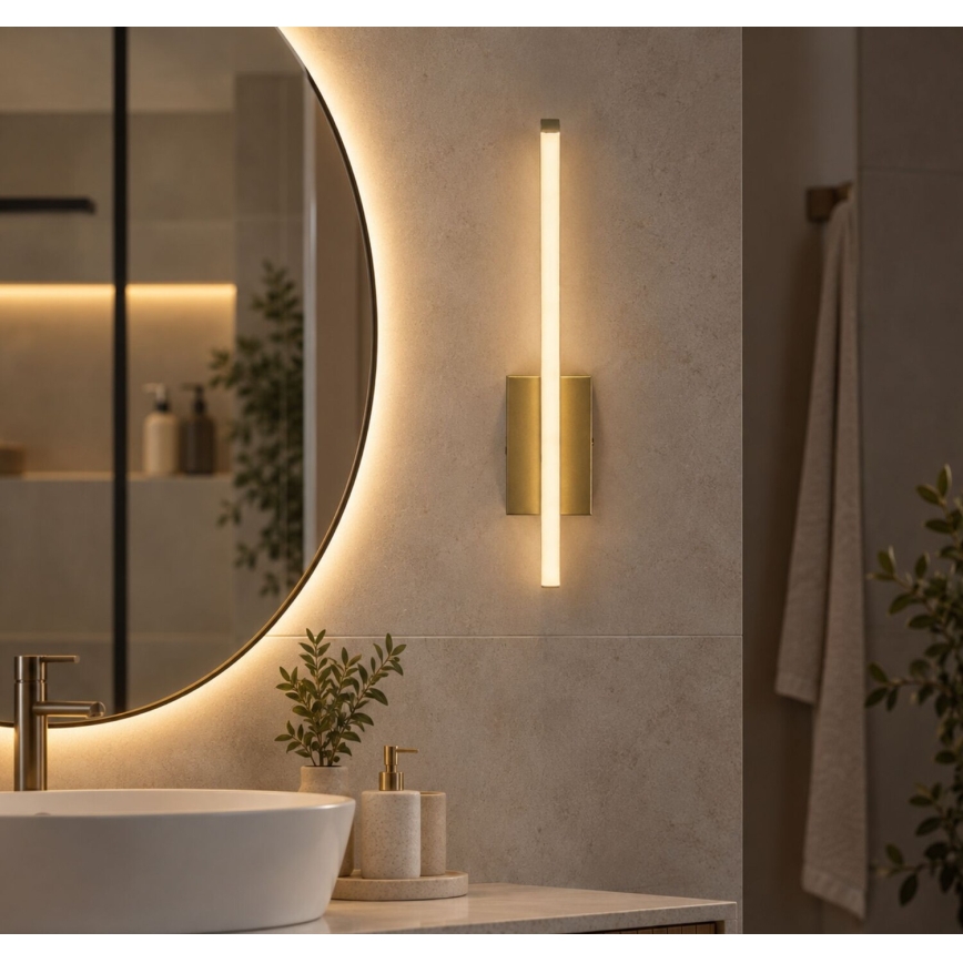 Rabalux - LED Επιτοίχιο φωτιστικό μπάνιου LED/10W/230V 4000K IP44 χρυσό