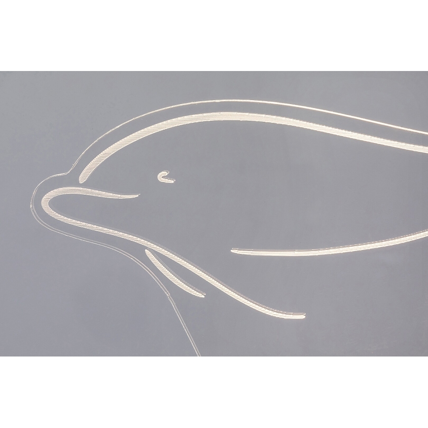 Rabalux - Παιδική επιτραπέζια λάμπα LED LED/2W/5V 3000K dolphin οξιά