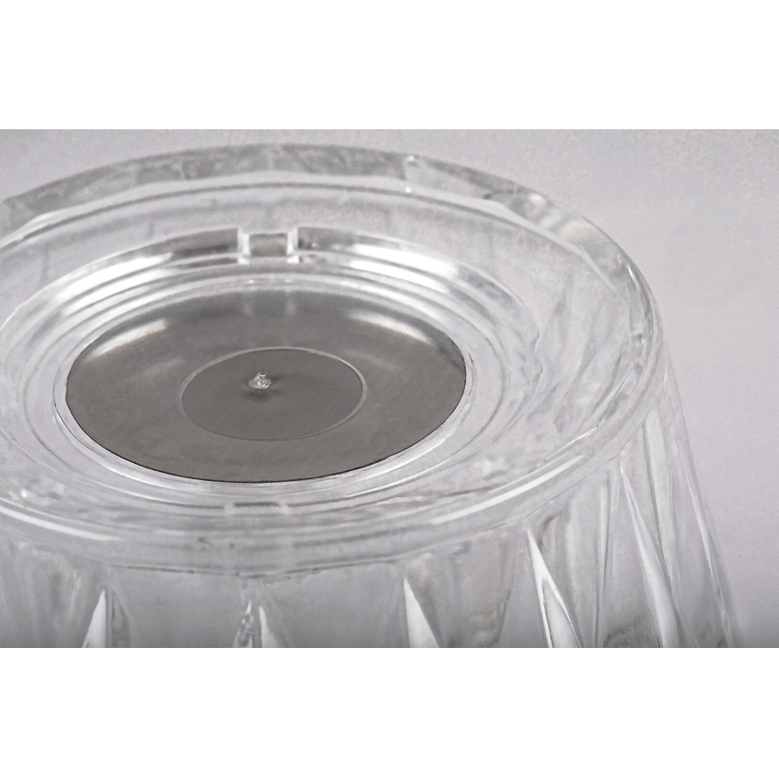 Rabalux - Φωτιστικό γραφείου LED RGB ρυθμιζόμενης έντασης με επαναφορτιζόμενη μπαταρία LED/2W/5V/3xAAA 3000K