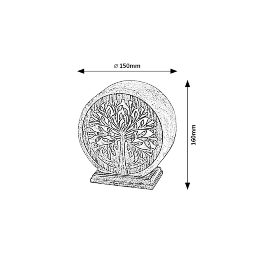 Rabalux - Eπιτραπέζια λάμπα 1xE14/15W/230V