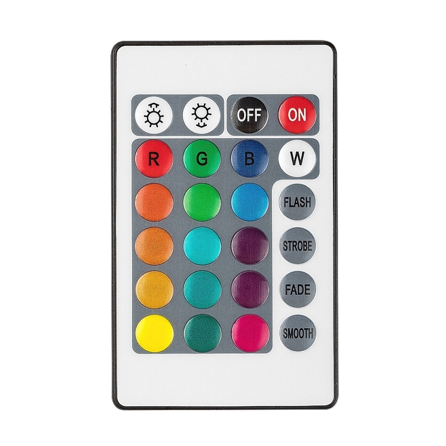 Rabalux - LED RGB Επαναφορτιζόμενη επιτραπέζια λάμπα dimming LED/3W/5V μαύρο + τηλεχειριστήριο