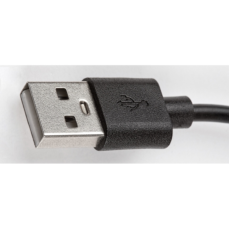 Rabalux - Ρυθμιζόμενο επιτραπέζιο φωτιστικό LED RGB LED/3W/5V μωβ + τηλεχειριστήριο